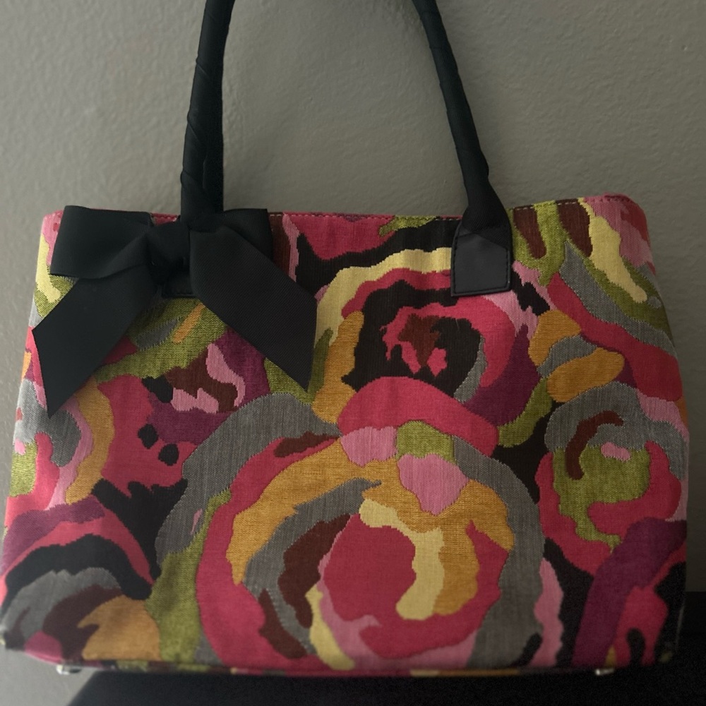 Floral Multicolor Tote Bag
